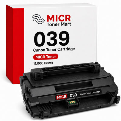 Canon 039 MICR Cartridge for check printing. imageCLASS LBP351dn LBP352dn 11,000 Prints