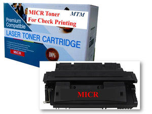 HP 61A 61X C8061A C8061X MHC8061X MICR for Check Printing. LaserJet 4100 4100MFP 4100DTN 4100N 4100TN 4101MFP 10K
