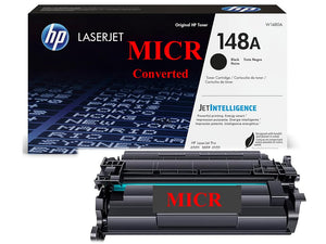 HP 148A W1480A New Genuine OEM Converted MICR Toner for Check Printing.  Laserjet Pro 4001, MFP 4101 3K