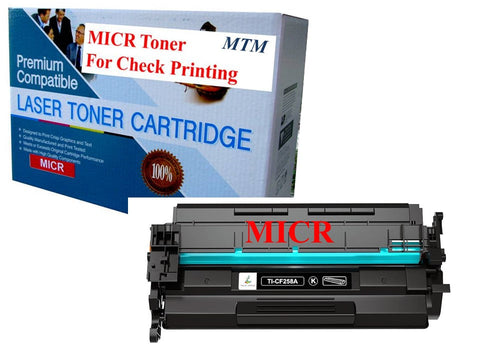 HP 148A W1480A Compatible MICR Toner for Check Printing.  Laserjet Pro 4001, MFP 4101 3K