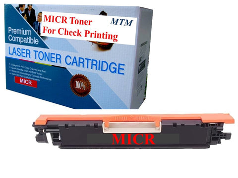 HP 130A CF350A MICR Toner Cartridge for Check Printing. M176 M176N M177 M177FW 1.3K