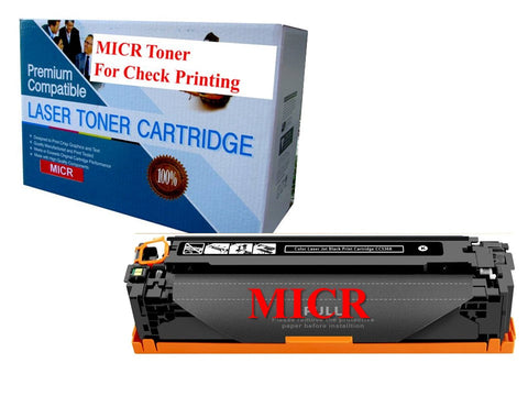 HP 125 CE320A MICR Toner for Check Printing.  Laserjet Pro CP1525n CP1525nw CM1415fn CM1415fnw 2.4K