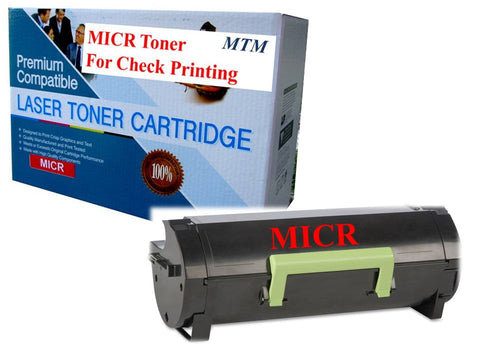 Lexmark B251X00 MICR Toner Cartridge for Check Printing. For B2442, B2546, B2650, MB2442, MB2546, MB2650 Laser Printer. 10,000 Yield