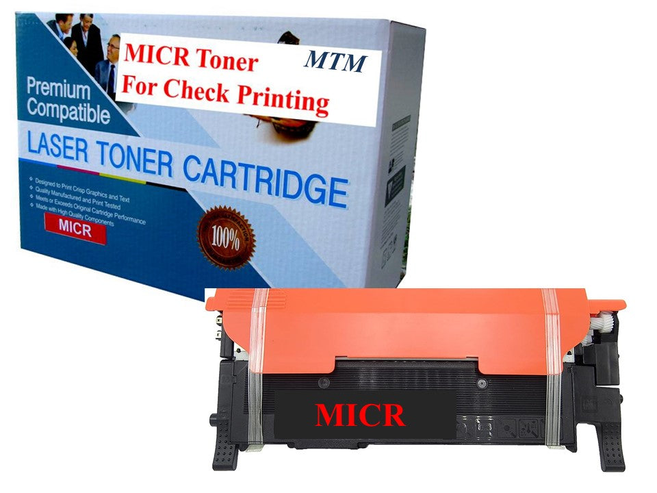 Samsung CLT-404S CLT-K404S MICR Toner Cartridge for Check Printing. SL-C430 SL-C430W SL-C480 SL-C480W SL-C480FW SL-C480FN Laser Printers. 1.5K Yield