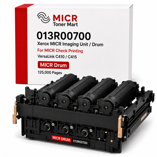 Xerox 006R04677 MICR Toner and Drum Cartridge for Check Printing | VersaLink C410 C415 | Standard Yield 3,000 Pages