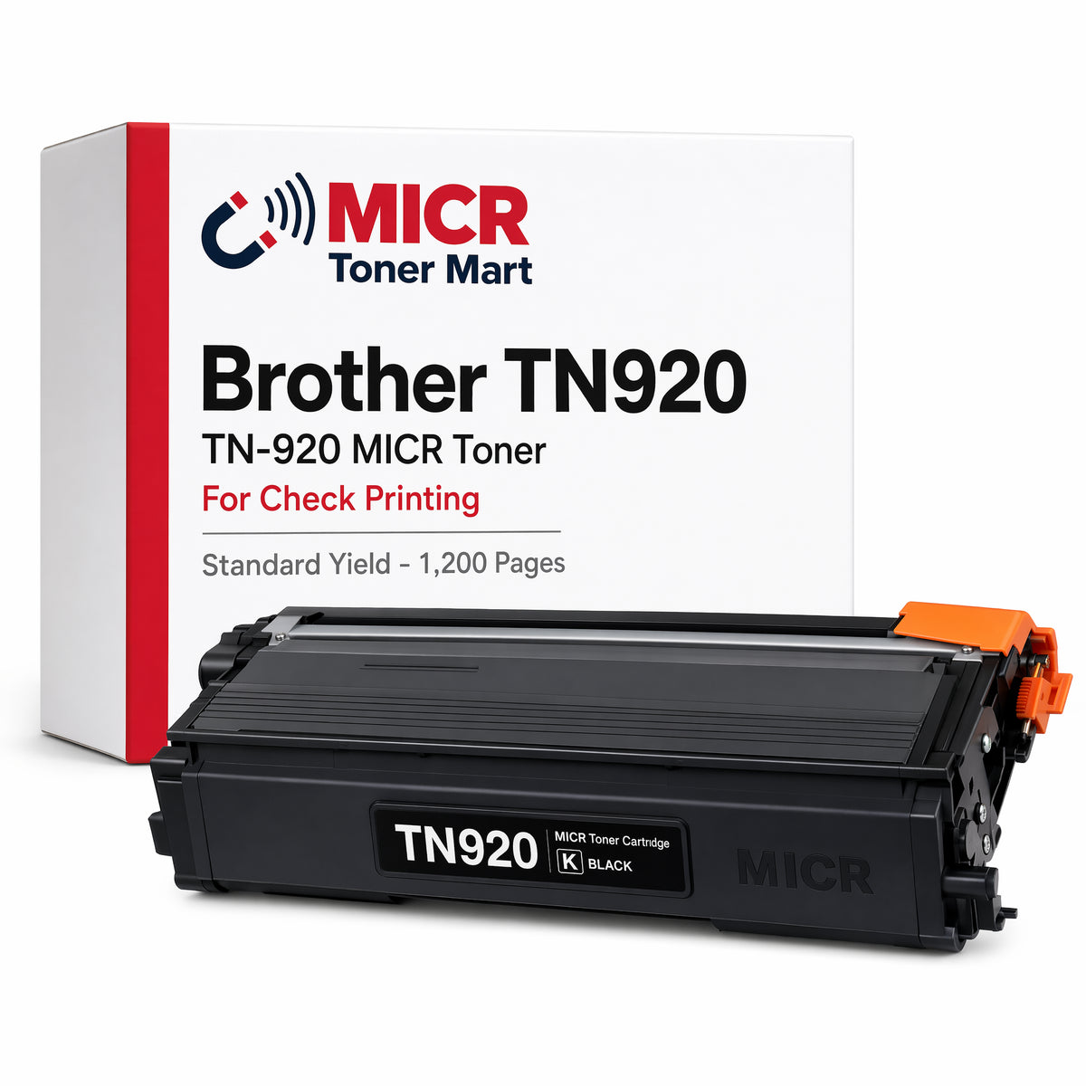 Brother TN920 TN-920 MICR Toner for Check Printing