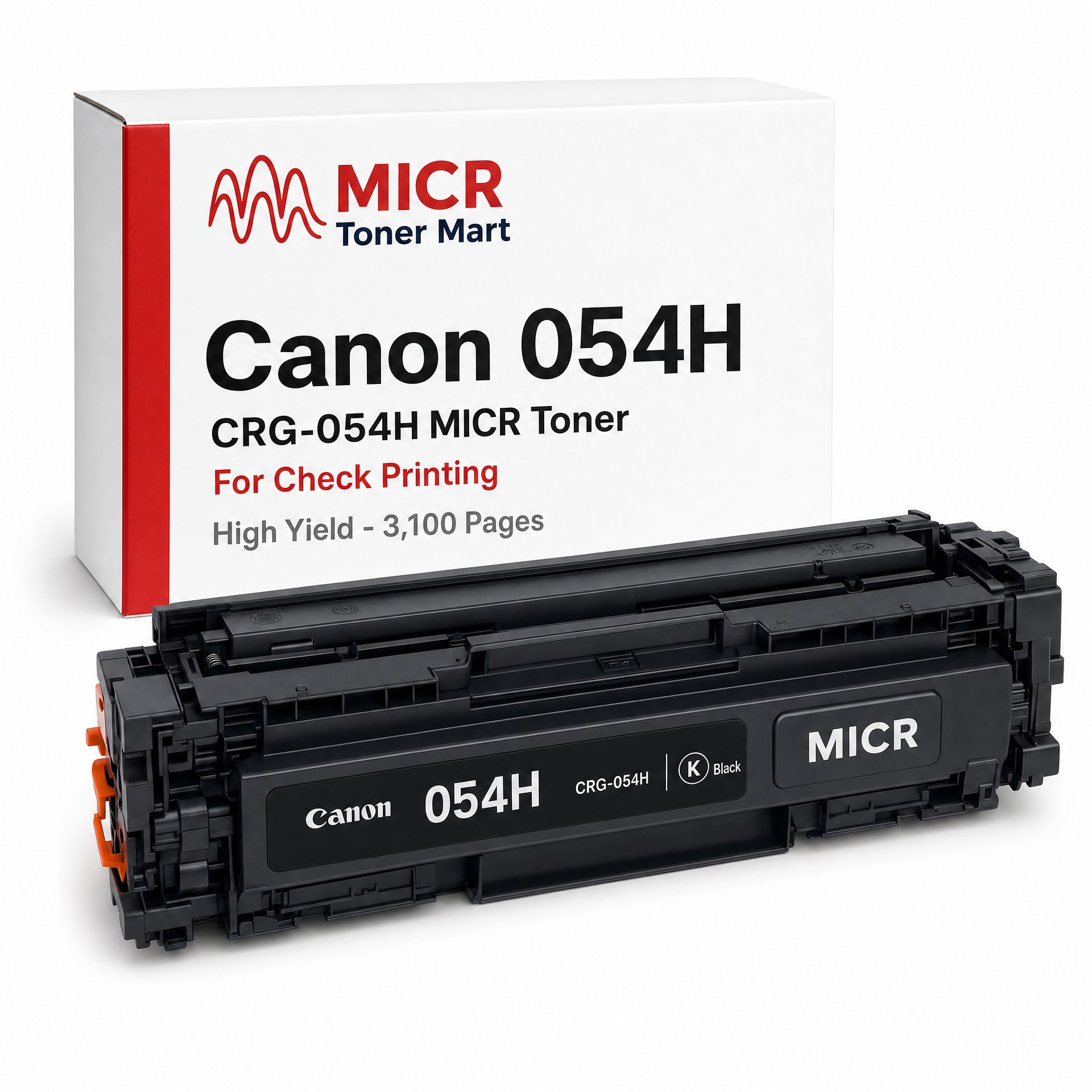 Canon 054H CRG-054H MICR Toner for Check Printing