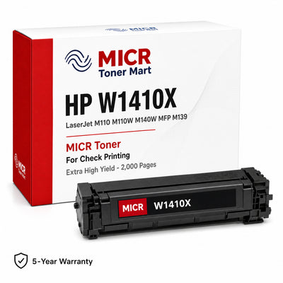 HP 141X W1410X MICR Toner Cartridge for Check Printing | Extra High Yield 2,000 Pages | LaserJet M110 M110W M140W MFP M139
