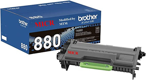 Brother TN-880 TN880 New Genuine OEM Converted MICR Toner Cartridge for Check Printing. HL-L6200DW L6200DWT L6400DW L6400DWT MFC-L6700DW L6800DW L6900DW Super High Capacity 12K