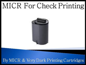 Samsung MICR Toner CLP-350N CLP-351NK CLP-351NKG CLPK350A 4K Compatible MICR Toner Cartridge. Prints 12,000 Checks